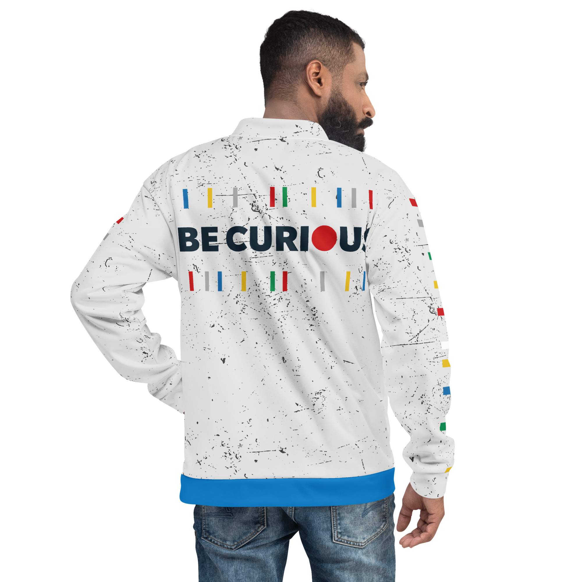 OK Dripped Out Unisex Bomber Jacket - Image 4