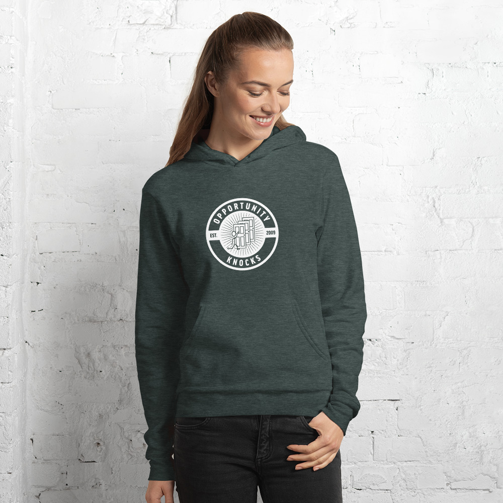 OK Logo Bella + Canvas Unisex Hoodie - Image 4