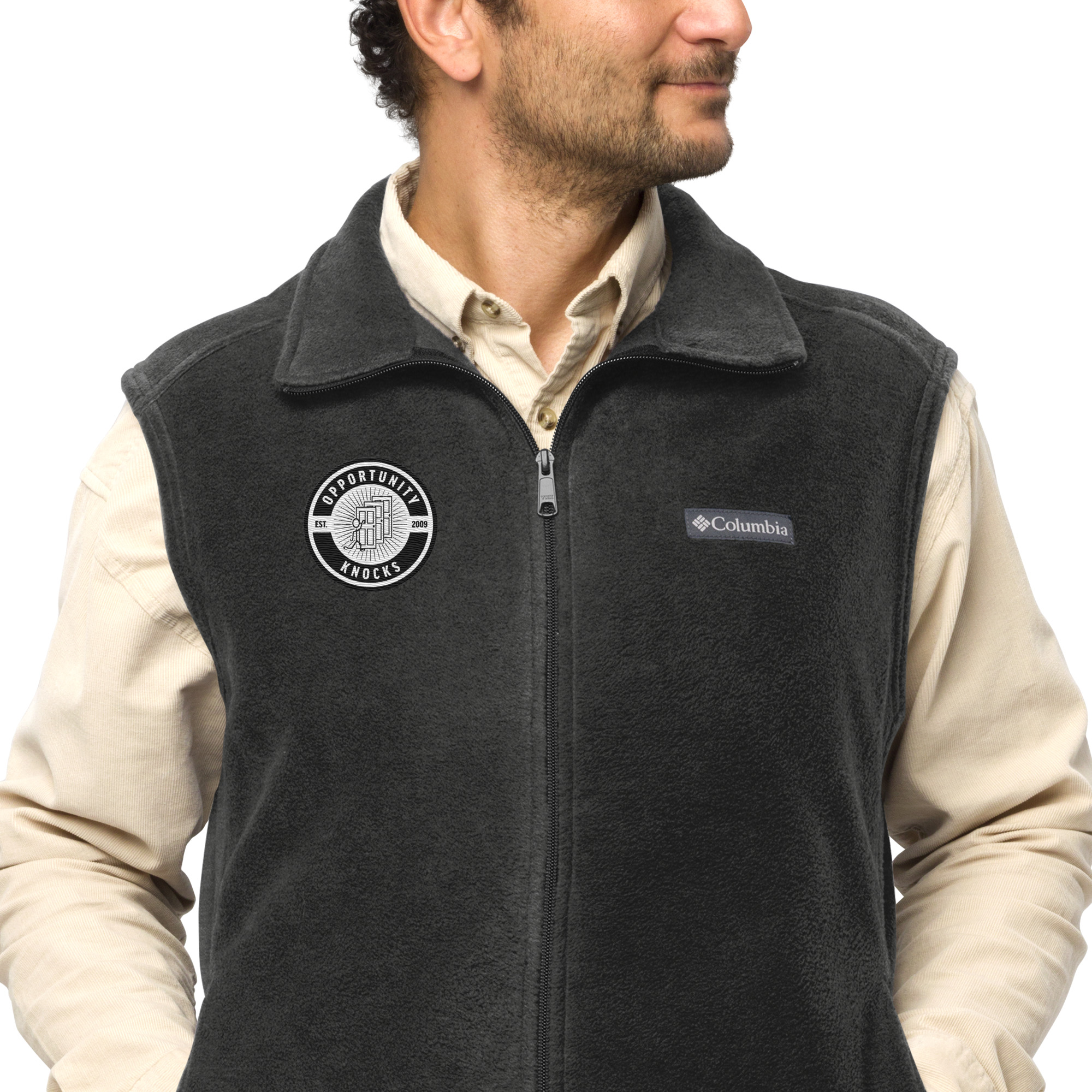 OK Men’s Columbia fleece vest - Image 9