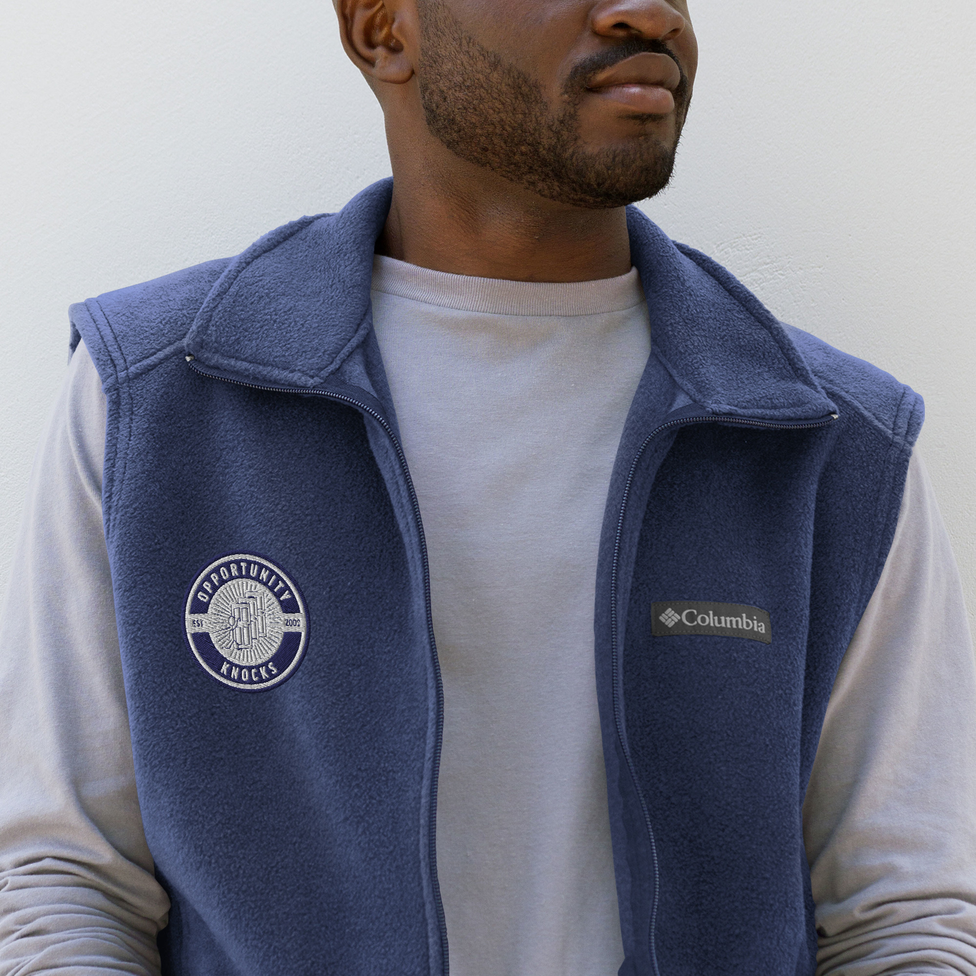 OK Men’s Columbia fleece vest - Image 3