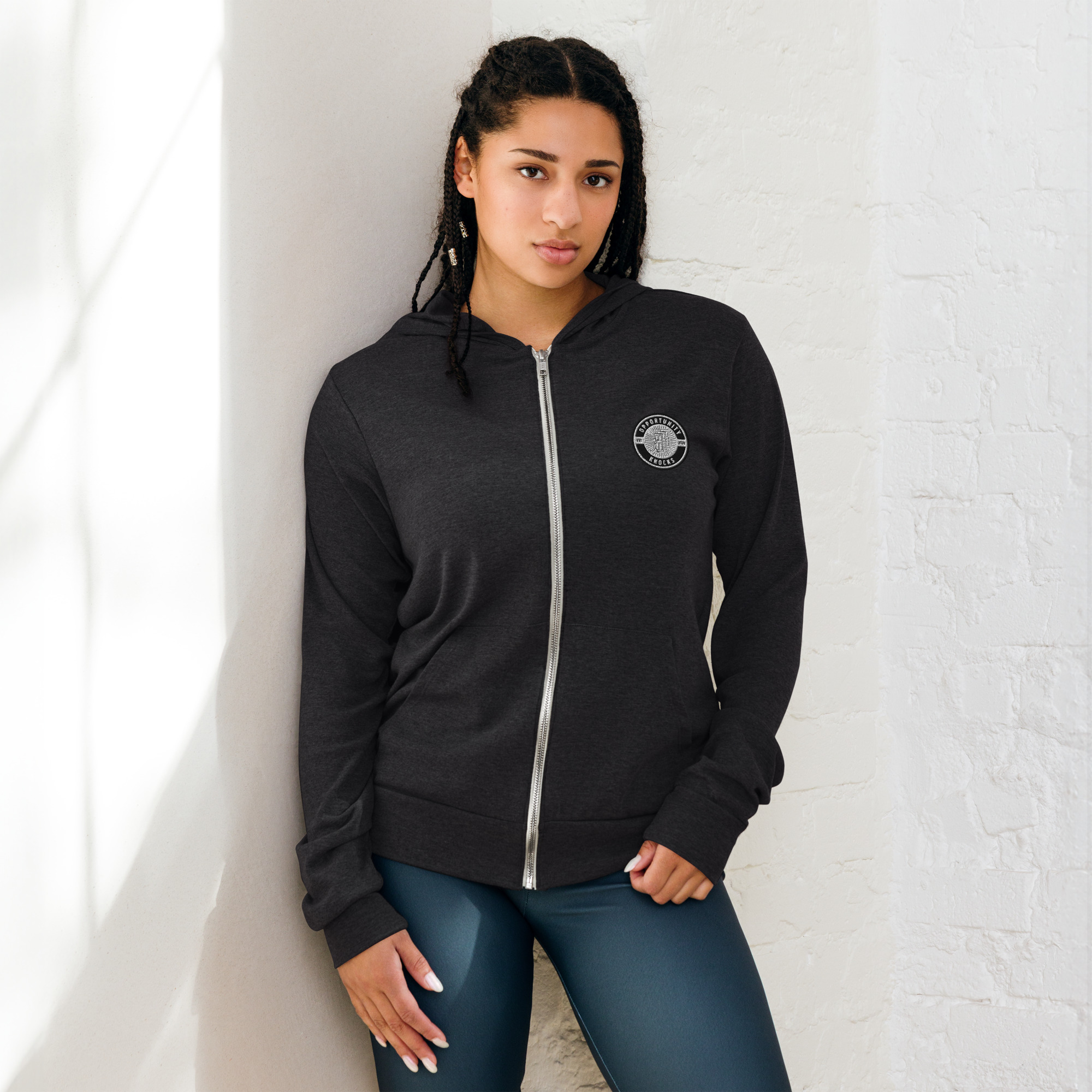 OK Unisex zip hoodie - Image 4