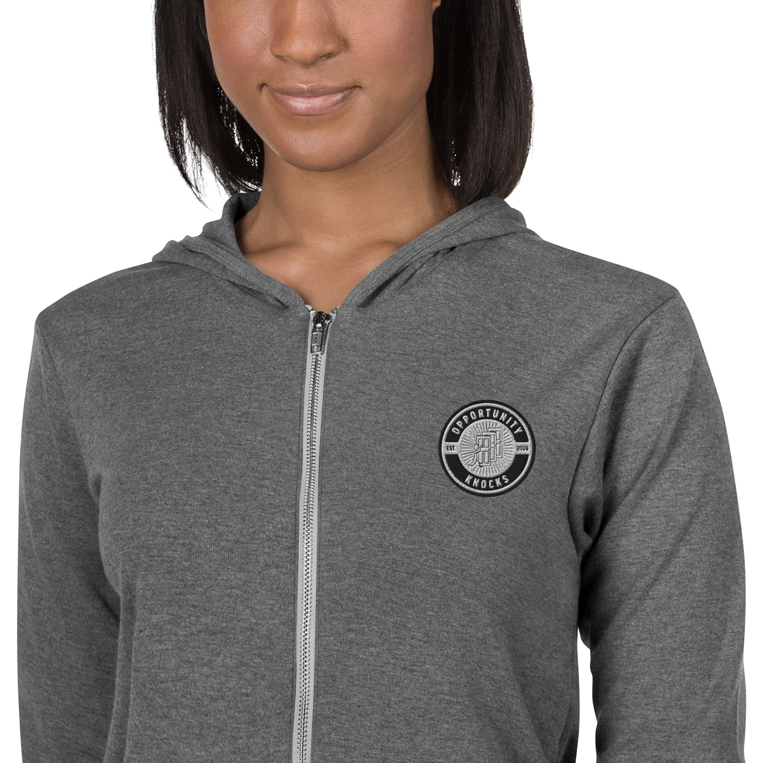 OK Unisex zip hoodie - Image 6