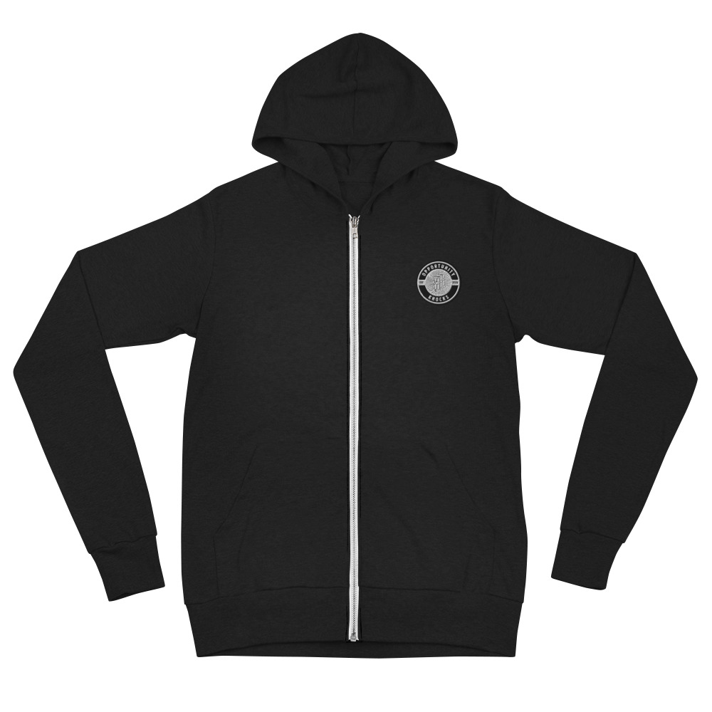 OK Unisex zip hoodie