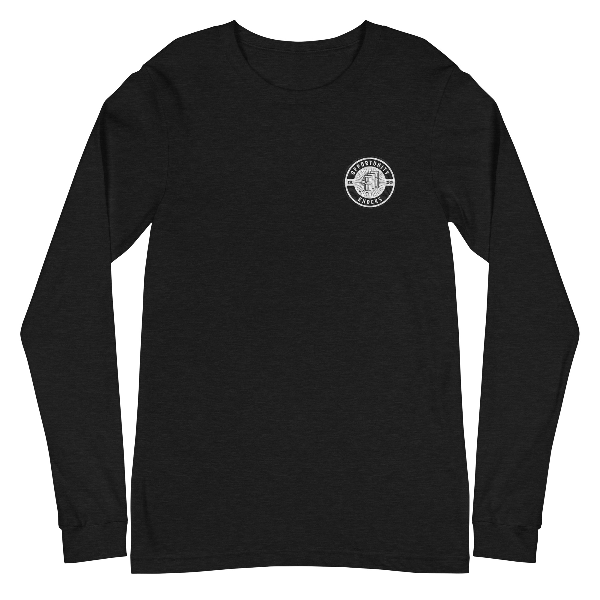 OK Embroidered Unisex Long Sleeve Tee - Image 4