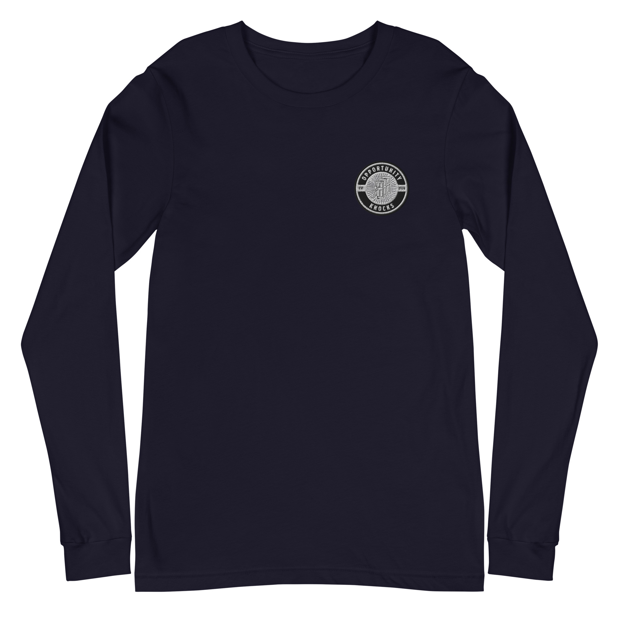 OK Embroidered Unisex Long Sleeve Tee - Image 6