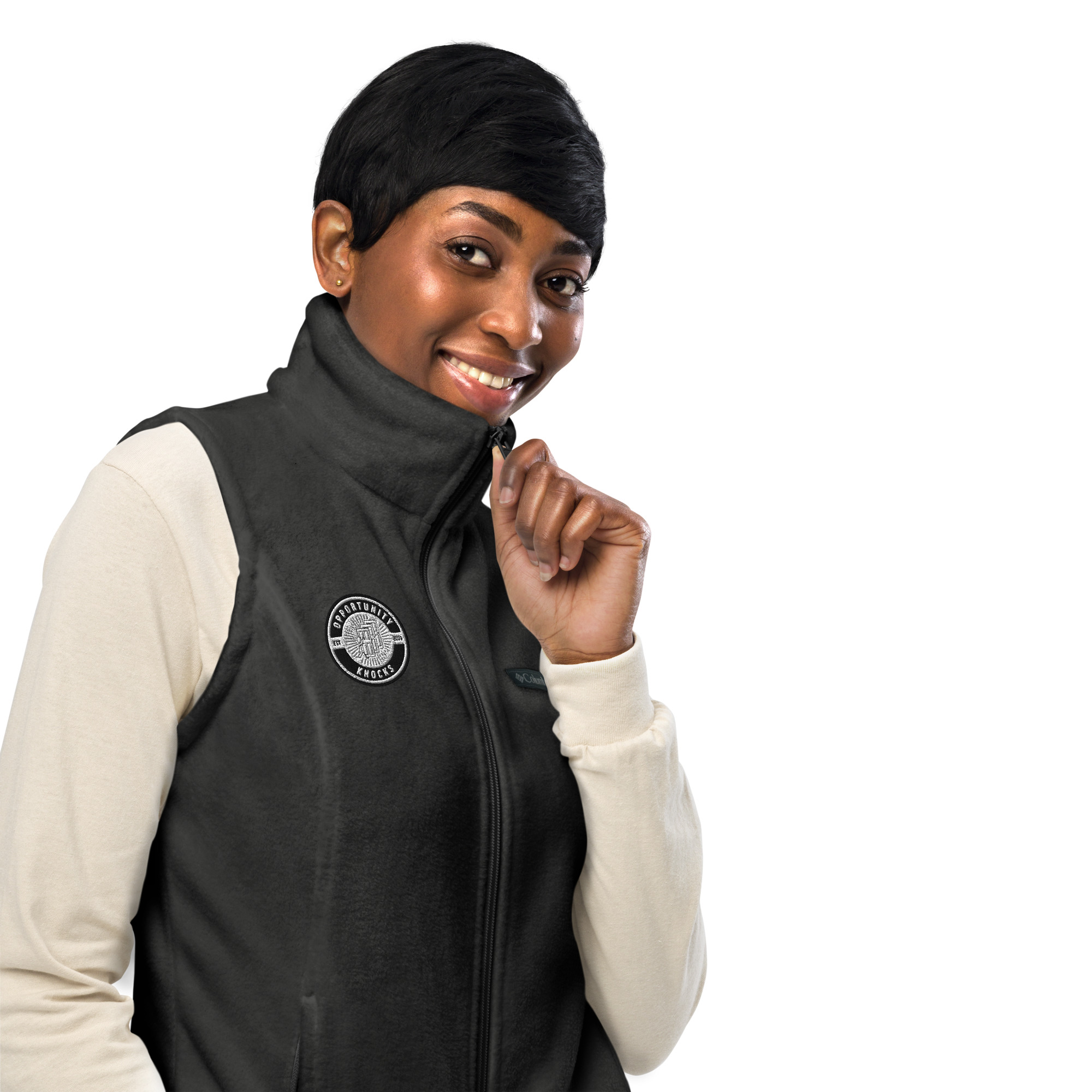 OK Women’s Columbia fleece vest - Image 3