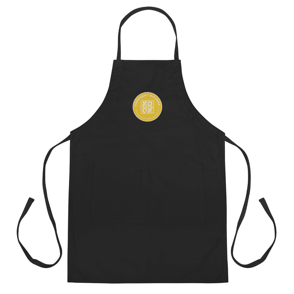 Knockout Kitchen Embroidered Apron